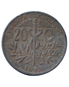 Bolívia 20 centavos 1942