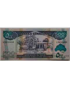 Somalilândia 500 Shillings 2011 FE 