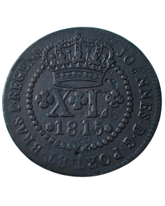 Brasil 40 Réis 1815 R - 40 Pérolas