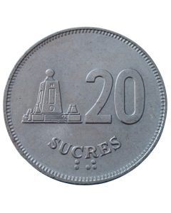 Equador 20 Sucres 1991