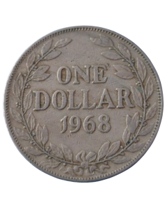 Libéria 1 Dólar 1968