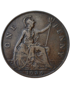 Reino Unido 1 Penny 1934