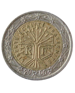 França 2 euros 2000
