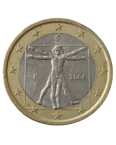 Itália 1 euro 2006