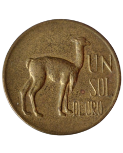 Peru 1 sol de oro 1970
