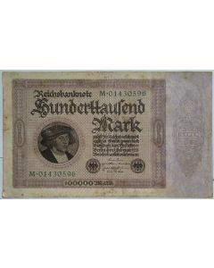 Alemanha 100000 Mark 1923
