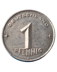 Alemanha Oriental 1 Pfennig 1950 A