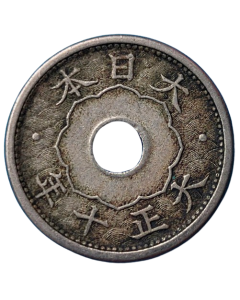 Japão 5 Sen 1921