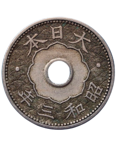 Japão 10 Sen 1928