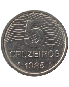 Brasil 5 Cruzeiros 1985 - Série FAO - Café