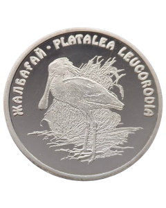 Cazaquistão 500 Tenge 2007 - Colhereiro - Prata