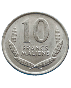 Mali 10 francos 1961