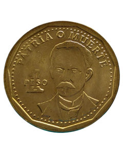 Cuba 1 Peso 2014 FC - José Martí