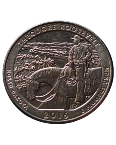 Estados Unidos ¼ dólar 2016 - Parque Nacional Theodore Roosevelt