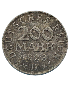 Alemanha 200 Mark 1923 D