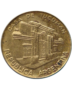 Argentina 10 pesos 1985 - Casa de Tucuman