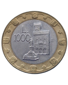 San Marino 1000 Liras 1997 