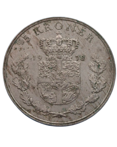 Dinamarca 5 coroas 1972