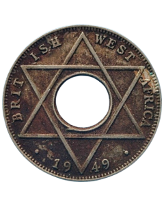 África Ocidental Britânica 1/10 Penny 1949