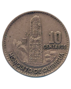 Guatemala 10 Centavos 1968