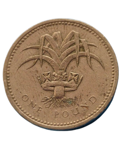 Reino Unido 1 Libra 1985 - País de Gales