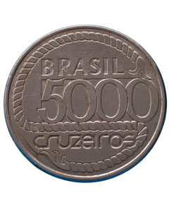 Brasil 5000 Cruzeiros 1992 - 200º aniversário - Morte de Tiradentes