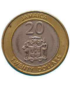 Jamaica 20 dólares 2022