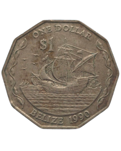 Belize 1 Dólar 2007