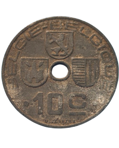 Bélgica 10 cents 1944