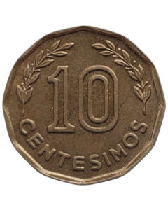 Uruguai 10 centésimos 1978