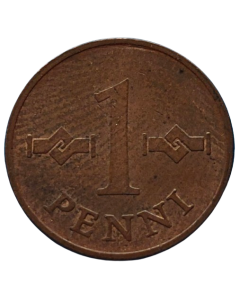 Finlândia 1 penni 1969