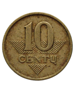 Lituânia 10 Centas 2008
