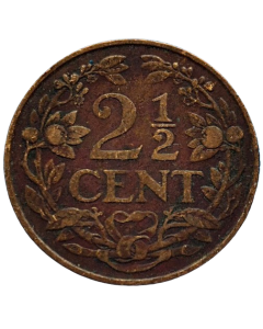 Curaçao 2½ cêntimos 1947
