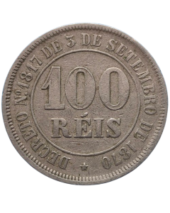Brasil 100 réis 1885