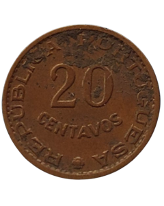 São Tomé e Príncipe 20 centavos 1962