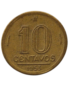 Brasil 10 Centavos 1953