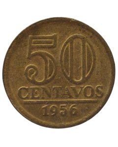 Brasil 50 Centavos 1956