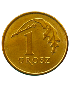 Polônia 1 grosz 2021