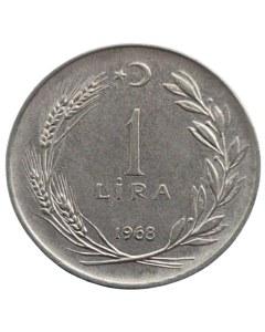 Turquia 1 Lira 1968