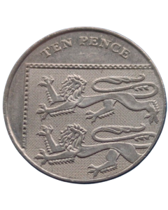 Reino Unido 10 Pence 2009 - Escudo Britânico