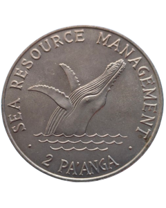Reino de Tonga 2 pa'anga 1980 - FAO Gestão de Recursos Marinhos