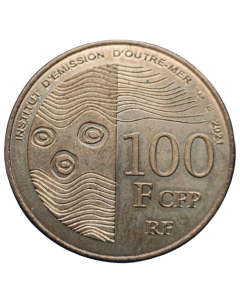 Territórios Franceses do Pacífico 100 francos 2021 