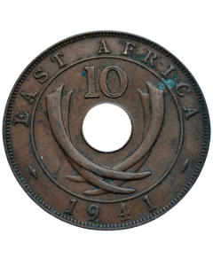 África Oriental Britânica 10 cents 1941