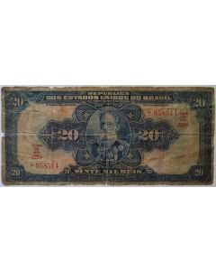 Brasil 20 mil Réis 1936 - R119c