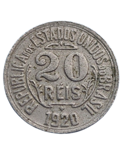 Brasil 20 Réis 1920