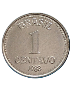 Brasil 1 Centavo 1988