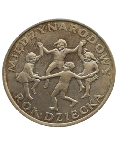 Polônia 20 zlotych 1979 - Ano Internacional da Criança