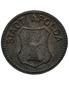 Cidade de Apolda 10 Pfennig 1918 