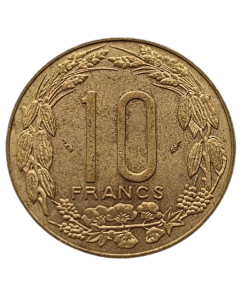 África Central (BEAC) 10 Francos 1976