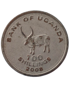Uganda 100 Shillings 2008